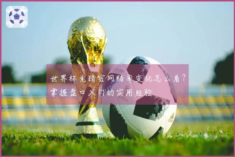 世界杯竞猜官网赔率变化怎么看?掌握盘口入门的实用经验