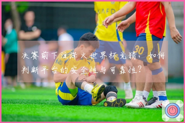 决赛前下注烽火世界杯竞猜，如何判断平台的安全性与可靠性？